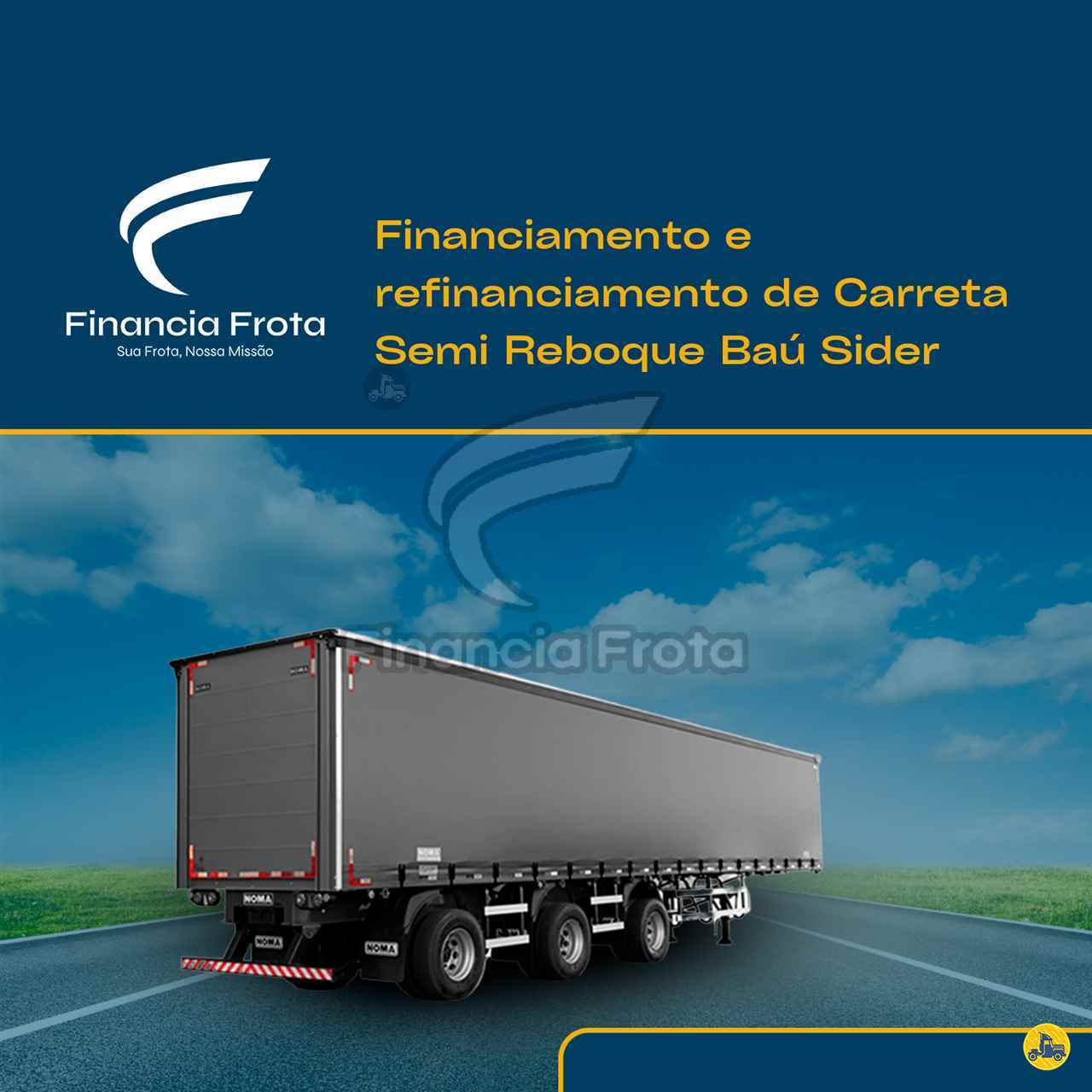 Financiamento Carreta Semi Reboque Baú Sider