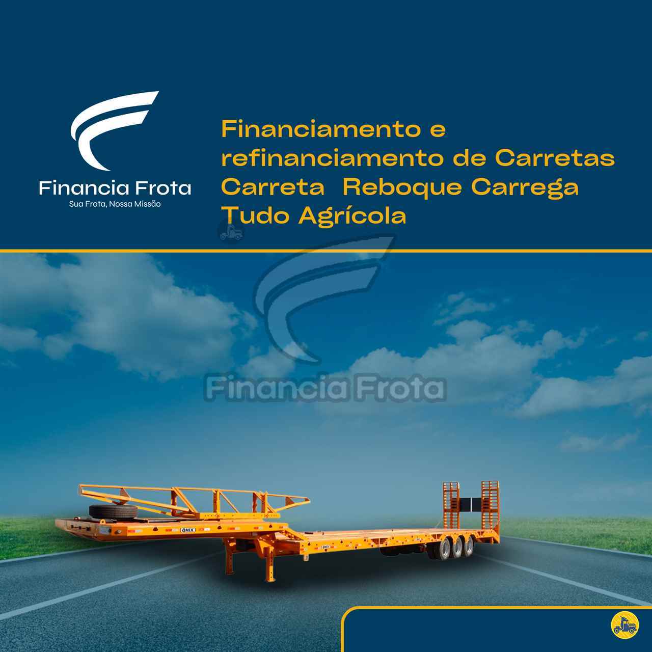 Financiamento Carreta  Semi Reboque Prancha 3 Eixos Carrega Tudo Agrícola