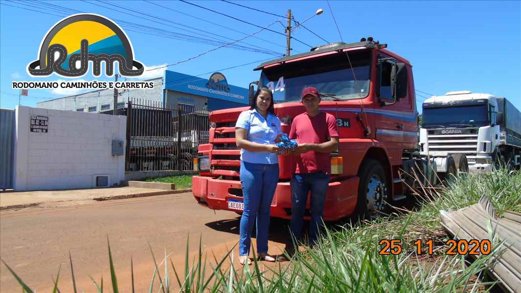 SCANIA 113 SAINDO PARA SANTA HELENA DE GOIAS. PARABENIZAMOS O CLIENTE IVANILDO ANTONIO DE OLIVEIRA PELA COMPRA.