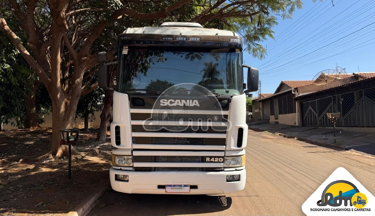 CAMINHAO SCANIA SCANIA 124 420 Cavalo Mecânico Cavalo 6x2 Rodomano Caminhões e Carretas RIO VERDE GOIAS GO