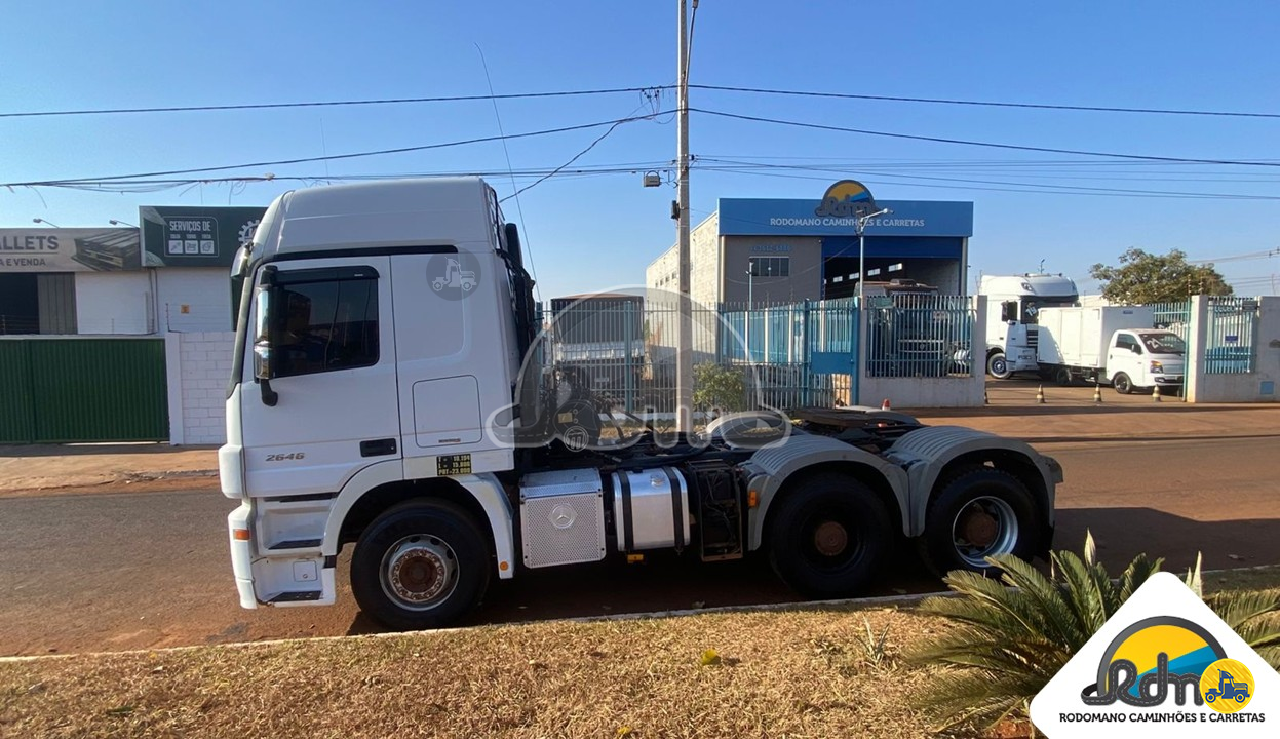 CAMINHAO MERCEDES-BENZ MB 2646 Cavalo Mecânico Cavalo 6x4 Rodomano Caminhões e Carretas RIO VERDE GOIAS GO