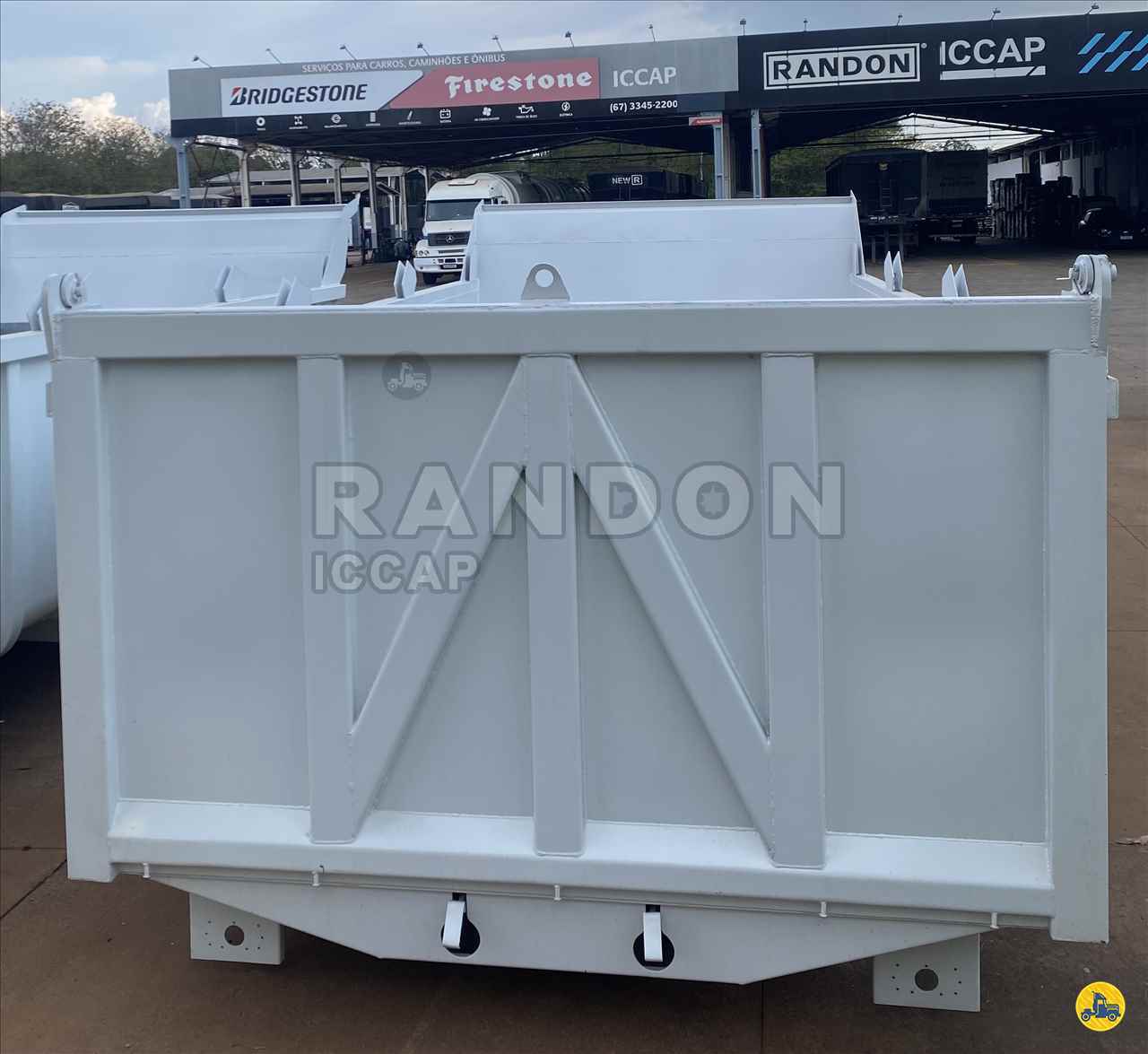 CARROCERIA SOBRE CHASSI  TRUCK BASCULANTE ICCAP Implementos Rodoviários - RANDON  CAMPO GRANDE MATO GROSSO DO SUL MS