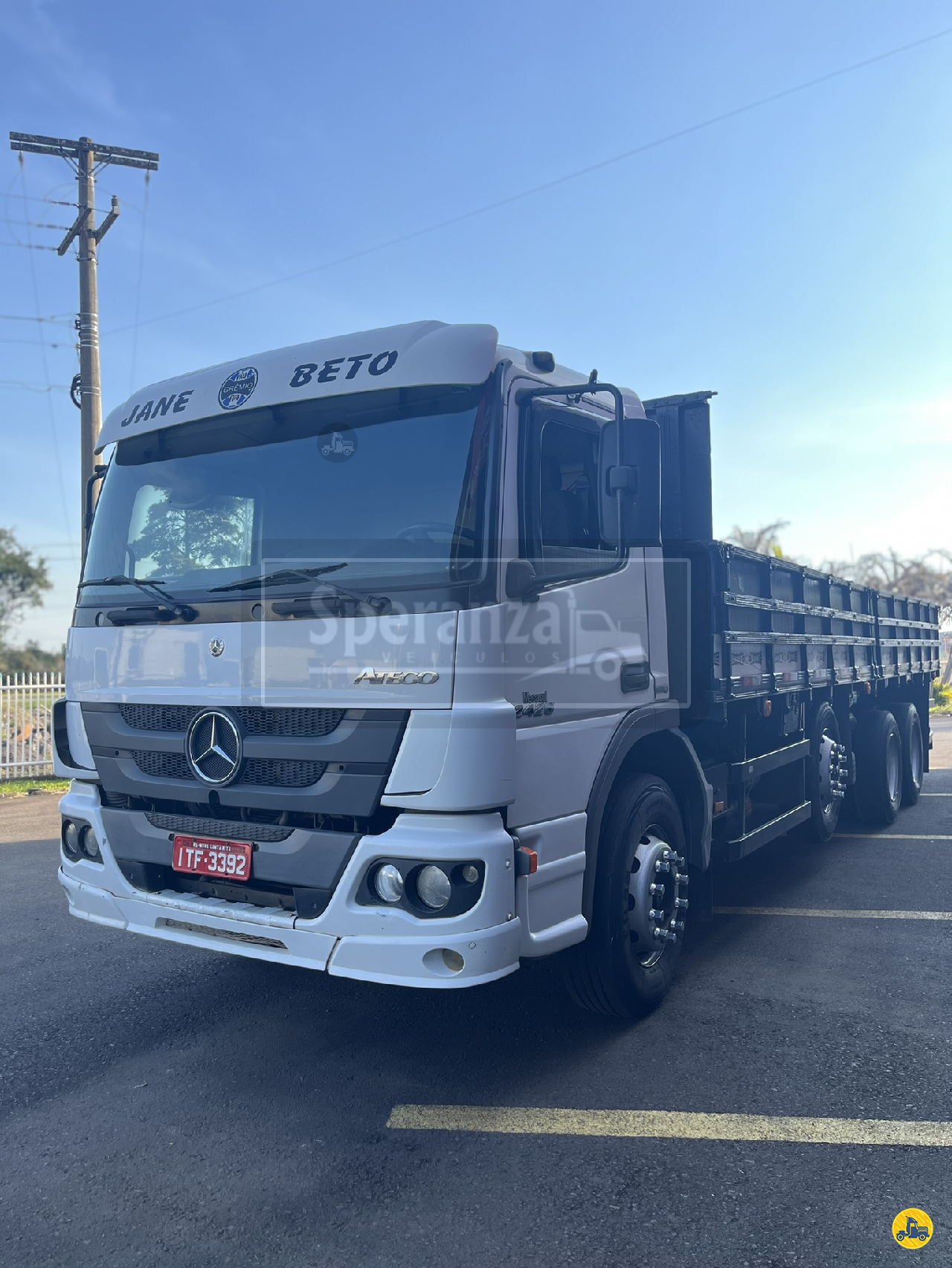 CAMINHAO MERCEDES-BENZ MB 2426 Graneleiro BiTruck 8x2 Speranza Caminhões GARIBALDI RIO GRANDE DO SUL RS