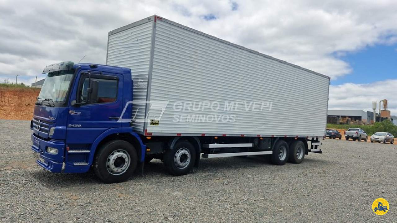 CAMINHAO MERCEDES-BENZ MB 2428 Baú Térmico BiTruck 8x2 Mevale - Scania ITAJAI SANTA CATARINA SC