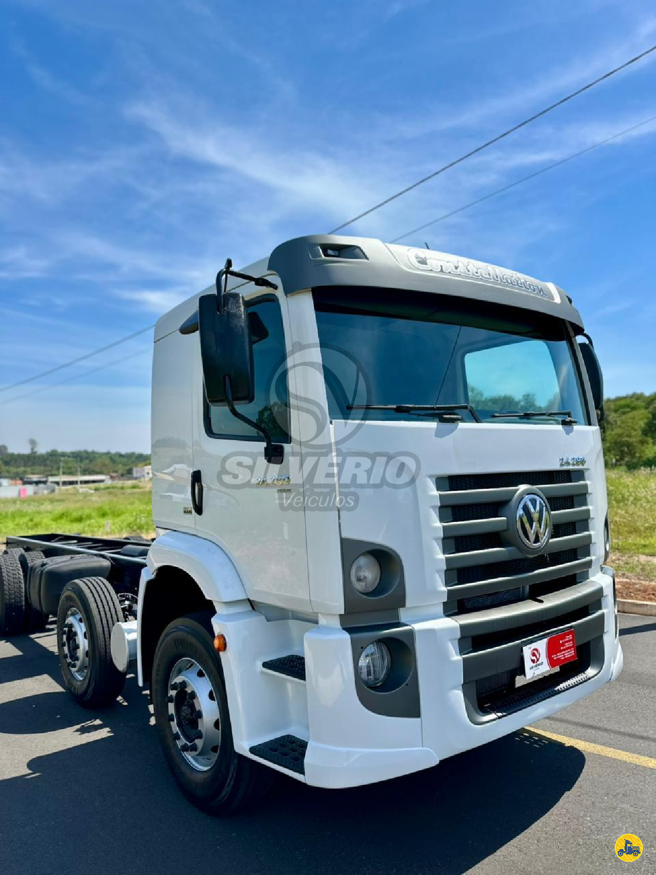 CAMINHAO VOLKSWAGEN VW 24280 Chassis BiTruck 8x2 Silvério Veículos MONTE ALTO SÃO PAULO SP