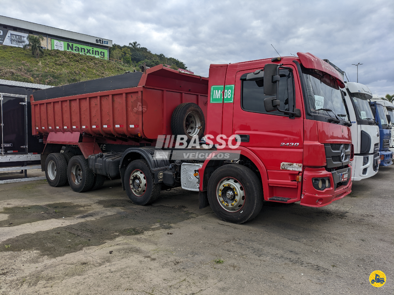 CAMINHAO MERCEDES-BENZ MB 2430 Caçamba Basculante BiTruck 8x2 Basso Veículos GARIBALDI RIO GRANDE DO SUL RS
