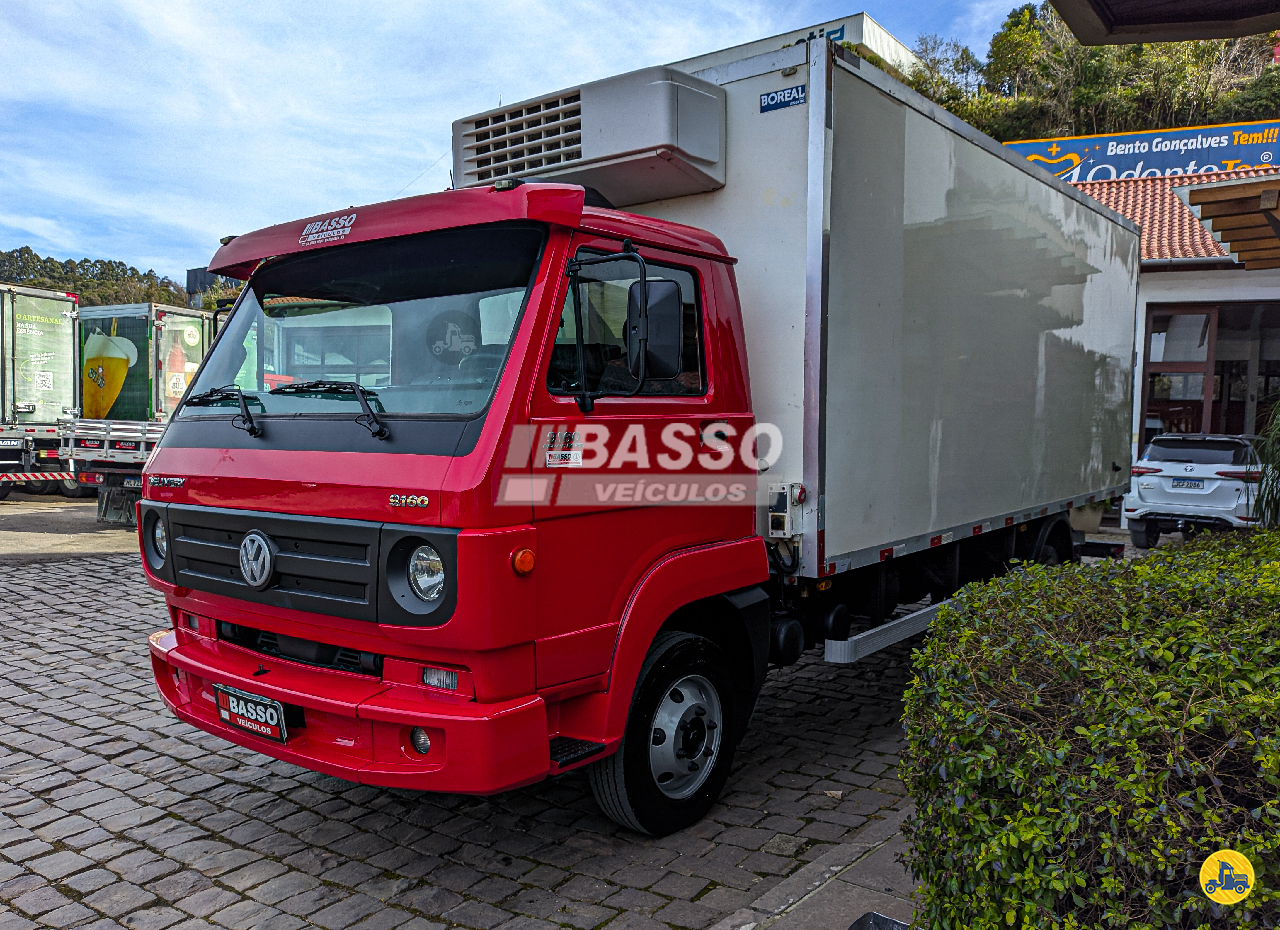 CAMINHAO VOLKSWAGEN VW 9160 Baú Térmico 3/4 4x2 Basso Veículos GARIBALDI RIO GRANDE DO SUL RS