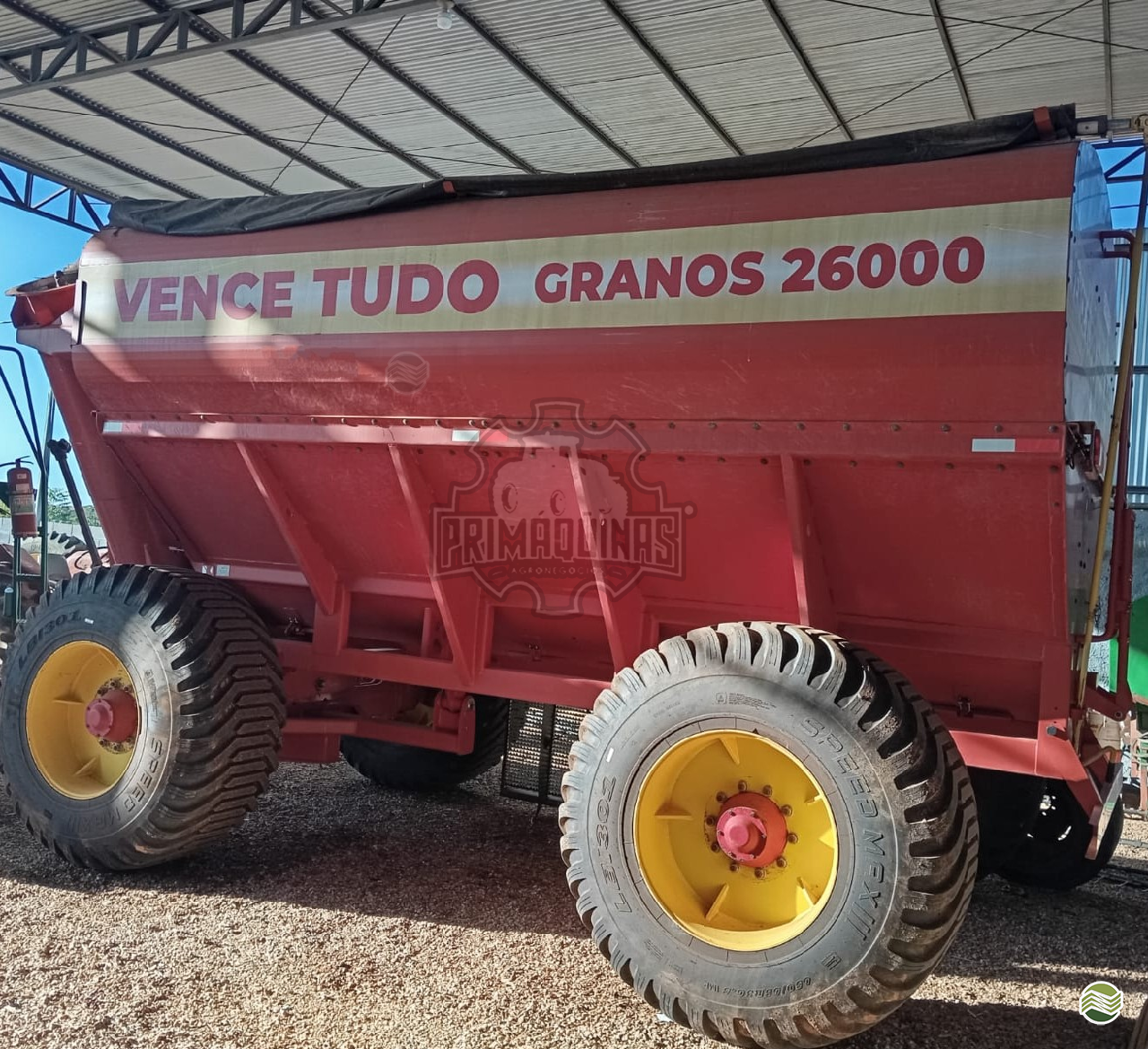 IMPLEMENTOS AGRICOLAS CARRETA BAZUKA GRANELEIRA 26000 PriMáquinas PRIMAVERA DO LESTE MATO GROSSO MT