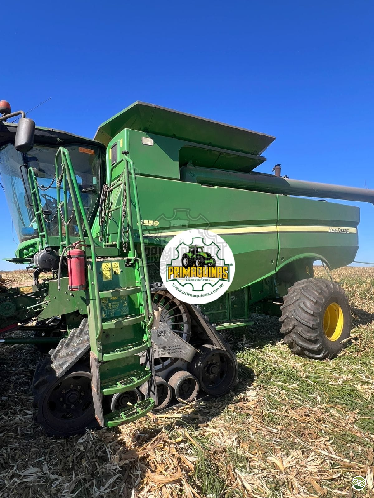 COLHEITADEIRA JOHN DEERE JOHN DEERE S550 PriMáquinas PRIMAVERA DO LESTE MATO GROSSO MT