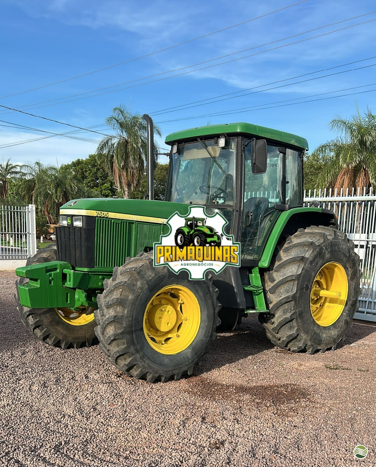 TRATOR JOHN DEERE JOHN DEERE 7505 Tração 4x4 PriMáquinas PRIMAVERA DO LESTE MATO GROSSO MT
