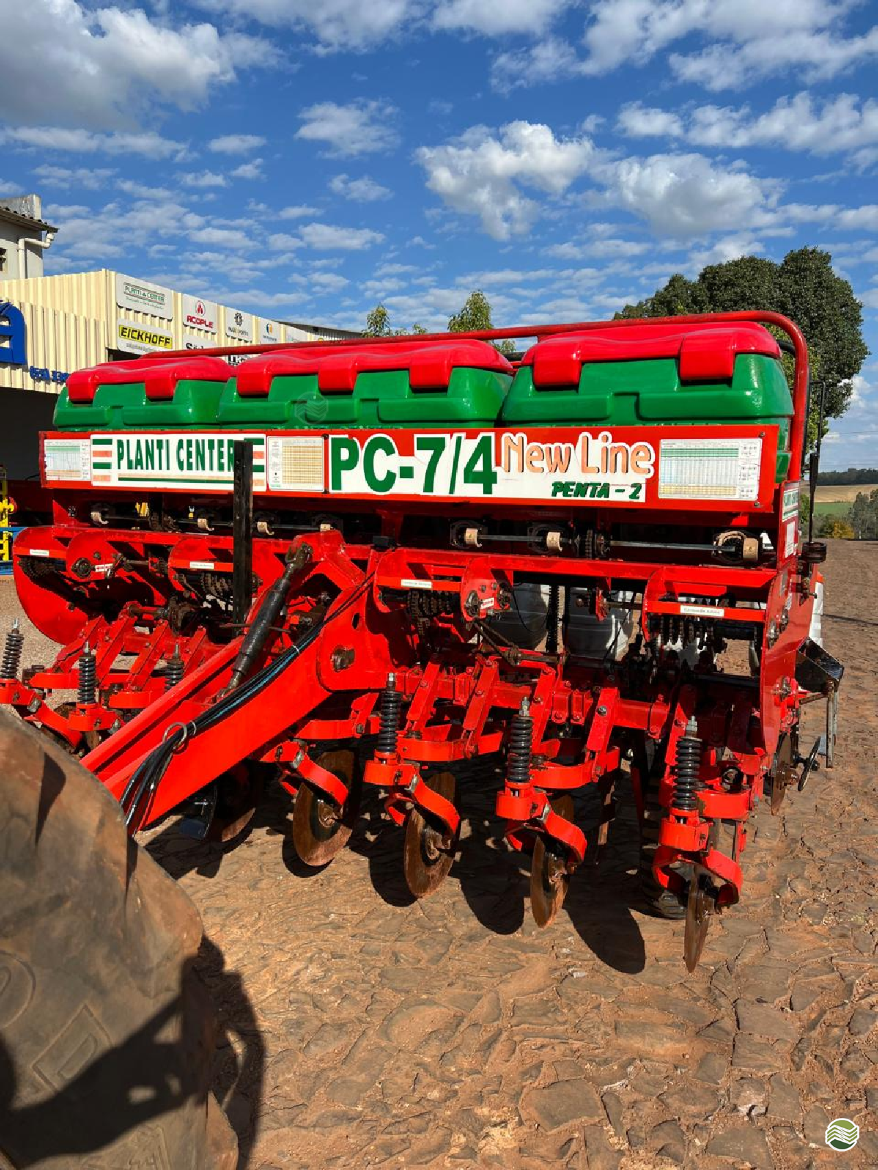 PLANTADEIRA PLANTI CENTER PENTA PC 7/4 Agrocia Implementos Agricolas AJURICABA RIO GRANDE DO SUL RS