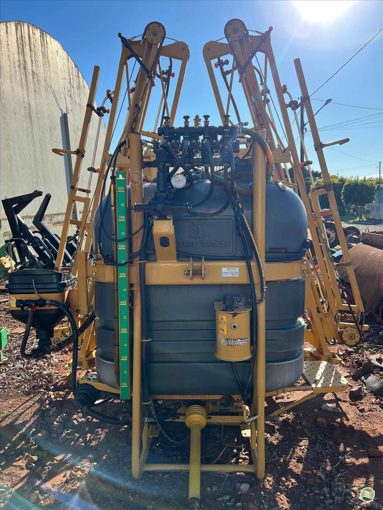 PULVERIZADOR GAURUS GA 800 Acoplado Hidráulico Agrocia Implementos Agricolas AJURICABA RIO GRANDE DO SUL RS