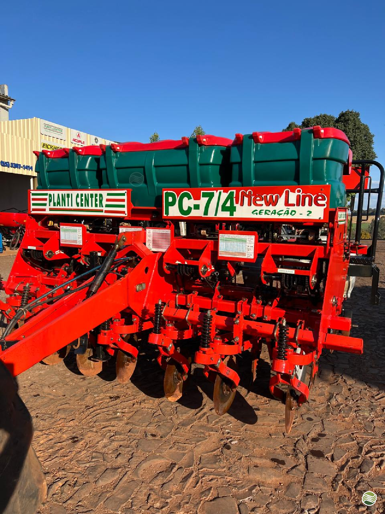 PLANTADEIRA PLANTI CENTER NEW LINE PC 7 Agrocia Implementos Agricolas AJURICABA RIO GRANDE DO SUL RS