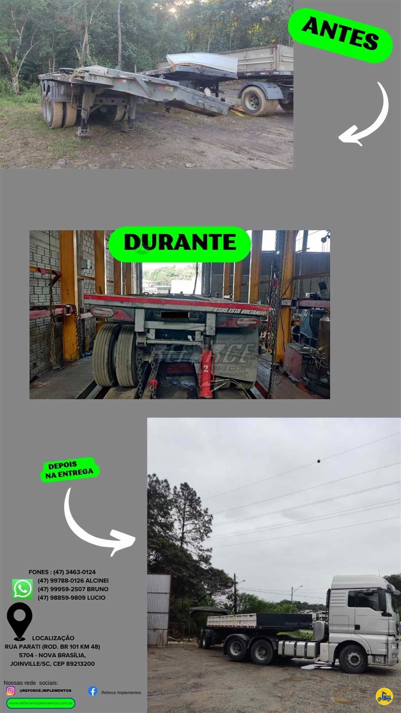 Serviços de alinhamento de chassi  ( caminhões , reboques e semi-reboque ) - Reforce Implementos Rodoviários