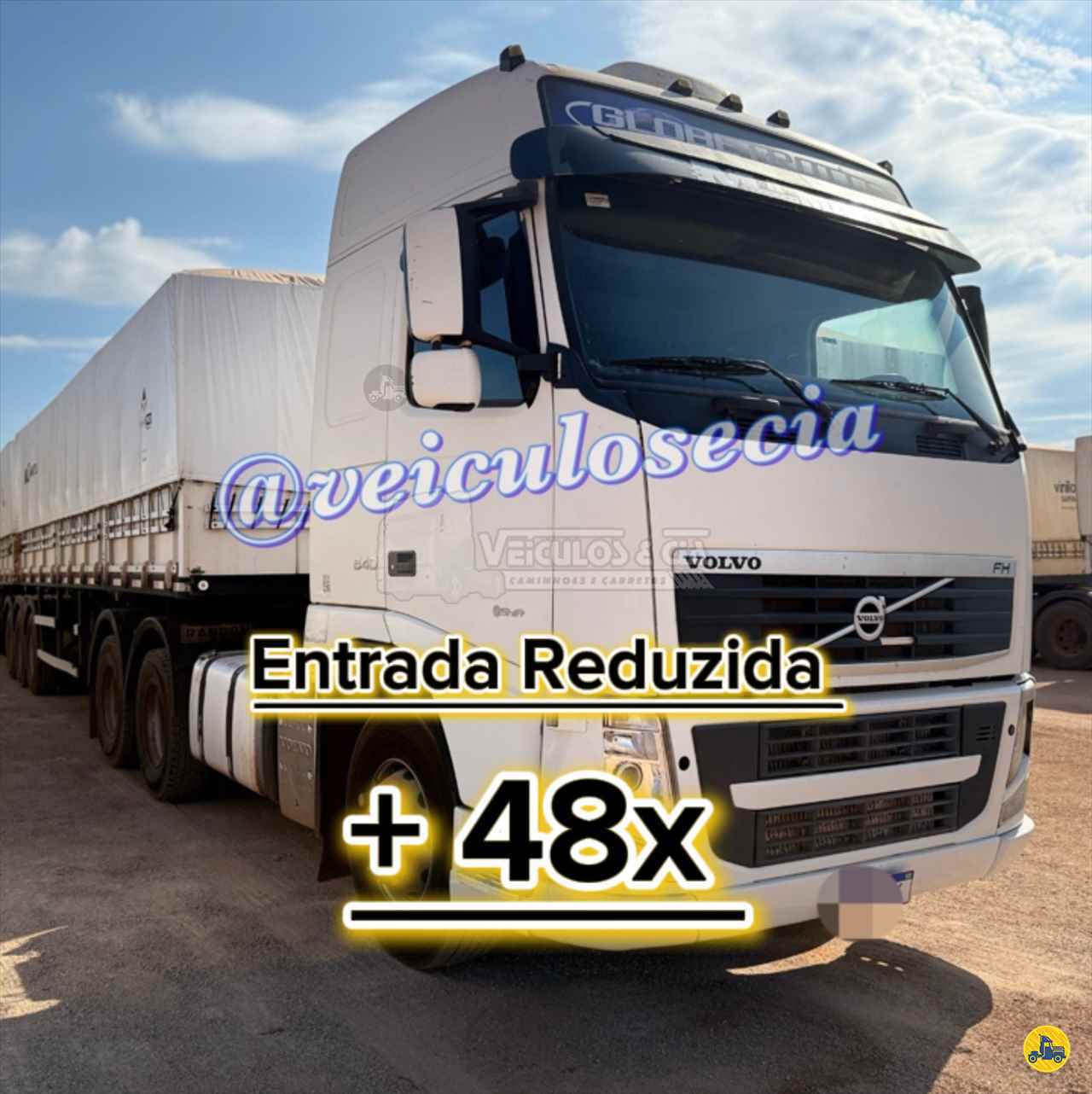 CAMINHAO VOLVO VOLVO FH 540 Cavalo Mecânico Cavalo 6x4 Veículos e Cia JACIARA MATO GROSSO MT