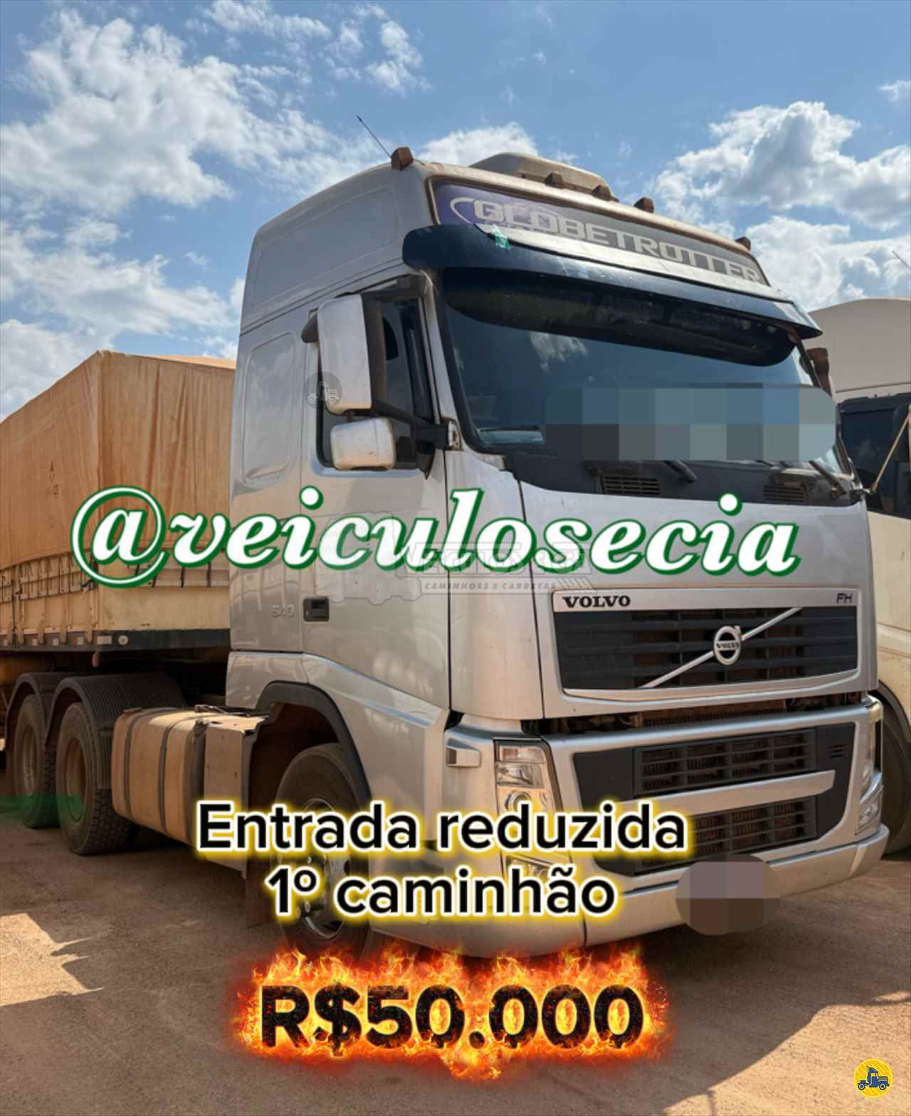 CAMINHAO VOLVO VOLVO FH 540 Cavalo Mecânico Cavalo 6x4 Veículos e Cia JACIARA MATO GROSSO MT