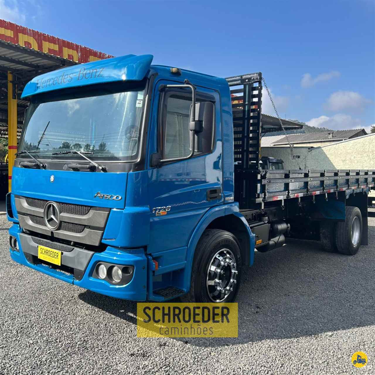 CAMINHAO MERCEDES-BENZ MB 1726 Carga Seca 3/4 4x2 Schroeder Caminhões ITUPORANGA SANTA CATARINA SC