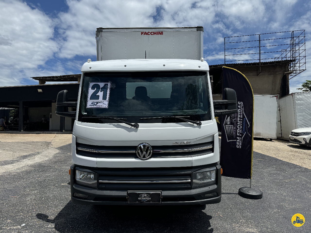 CAMINHAO VOLKSWAGEN VW 9170 Baú Furgão 3/4 4x2 Sem Fronteiras Caminhões APARECIDA DE GOIANIA GOIAS GO