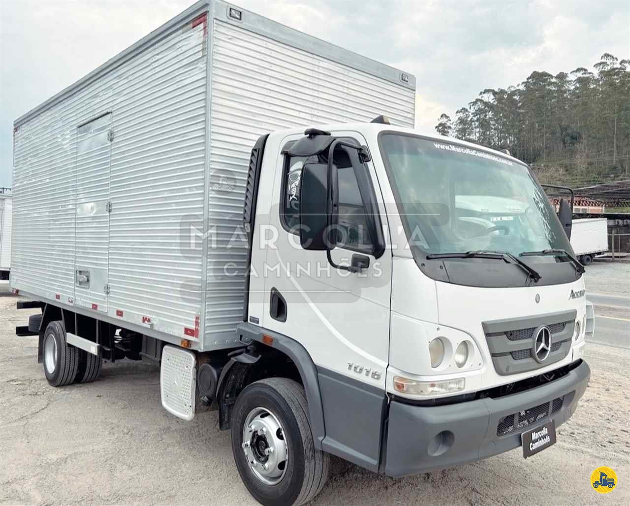 CAMINHAO MERCEDES-BENZ MB 1016 Baú Furgão 3/4 4x2 Marcolla Caminhões BLUMENAU SANTA CATARINA SC