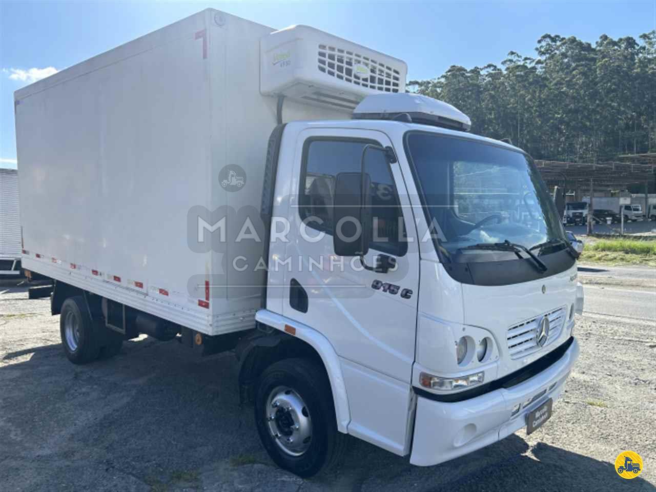 CAMINHAO MERCEDES-BENZ MB 915 Baú Frigorífico 3/4 4x2 Marcolla Caminhões BLUMENAU SANTA CATARINA SC