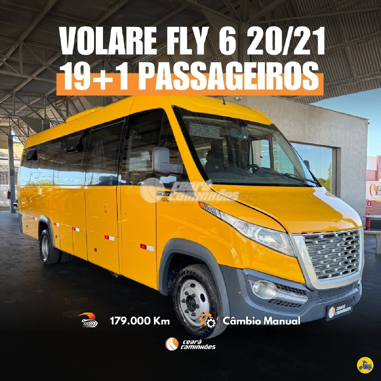 MICRO ONIBUS VOLARE VOLARE FLY 6 Ceará Caminhões FORTALEZA CEARÁ CE