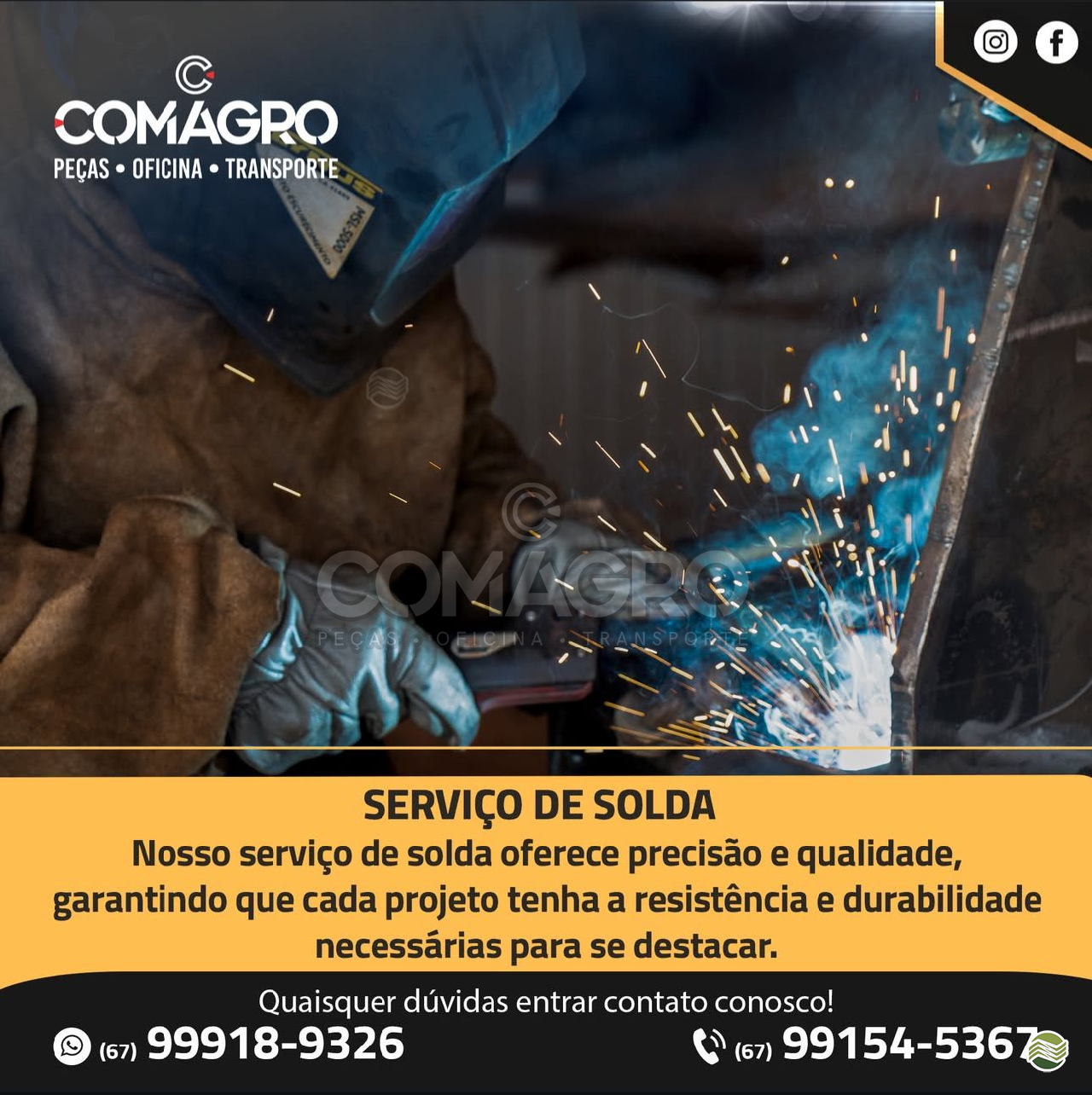 Serviço de Soldas em geral