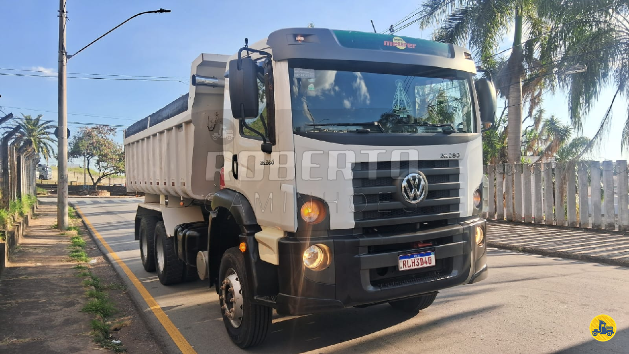 CAMINHAO VOLKSWAGEN VW 26280 Caçamba Basculante Truck 6x4 Roberto Caminhões e Máquinas CONTAGEM MINAS GERAIS MG
