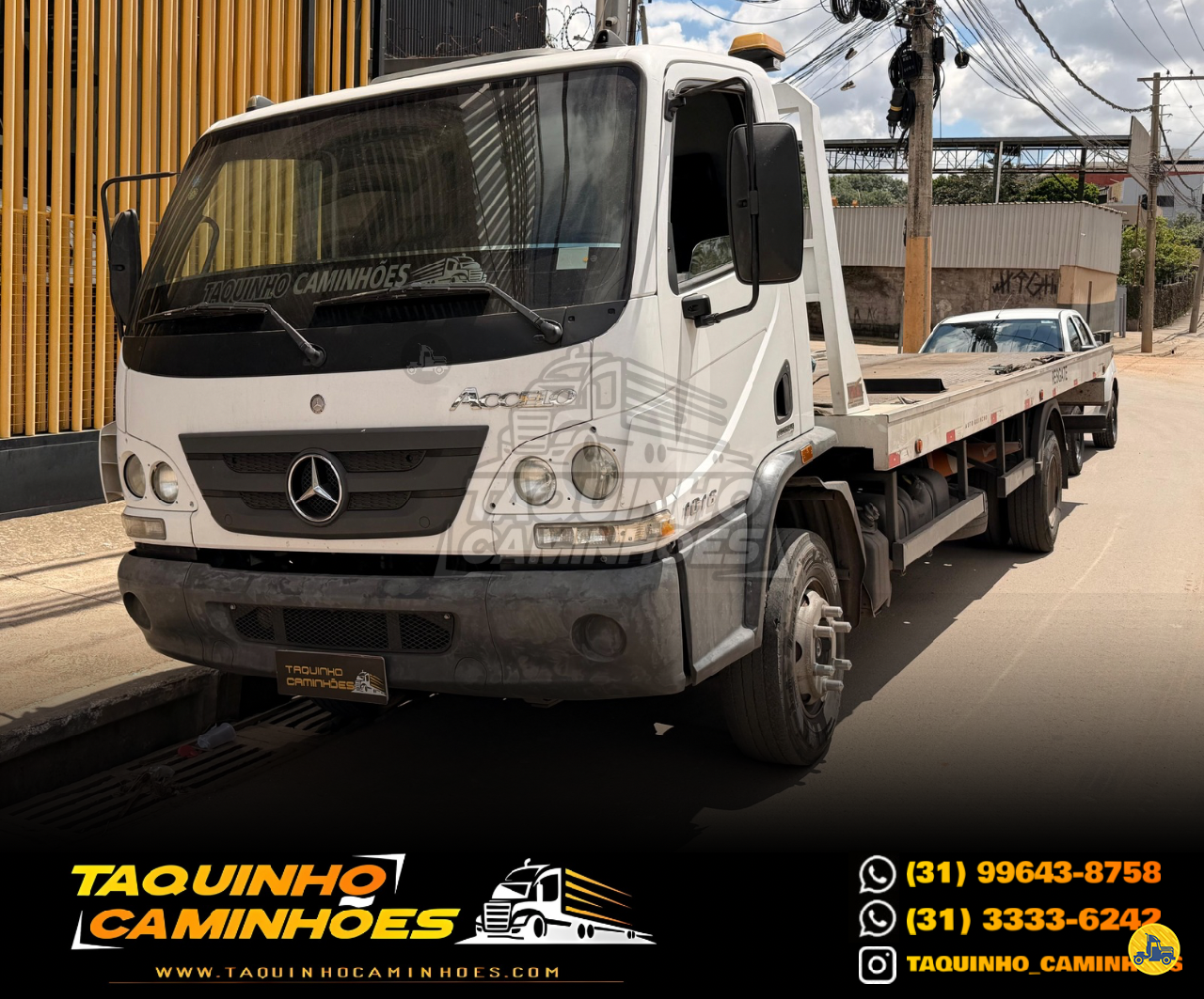 CAMINHAO MERCEDES-BENZ MB 1016 Carga Seca 3/4 4x2 Taquinho Caminhões CONTAGEM MINAS GERAIS MG