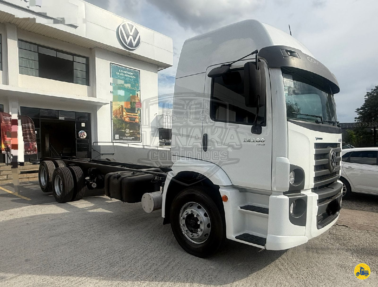 CAMINHAO VOLKSWAGEN VW 24280 Chassis Truck 6x2 Tanaka Caminhões MONTES CLAROS MINAS GERAIS MG