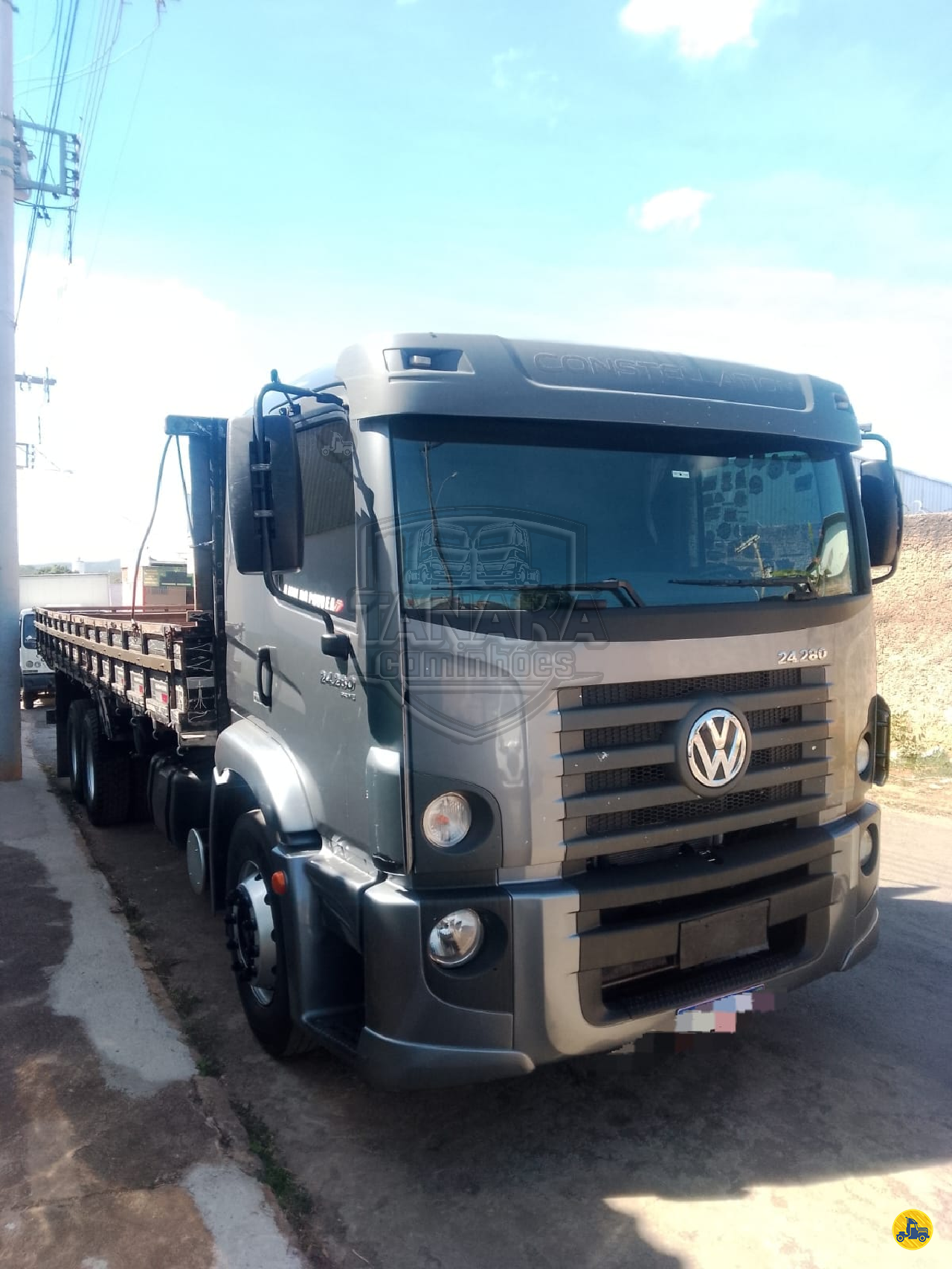 CAMINHAO VOLKSWAGEN VW 24280 Carga Seca Truck 6x2 Tanaka Caminhões MONTES CLAROS MINAS GERAIS MG