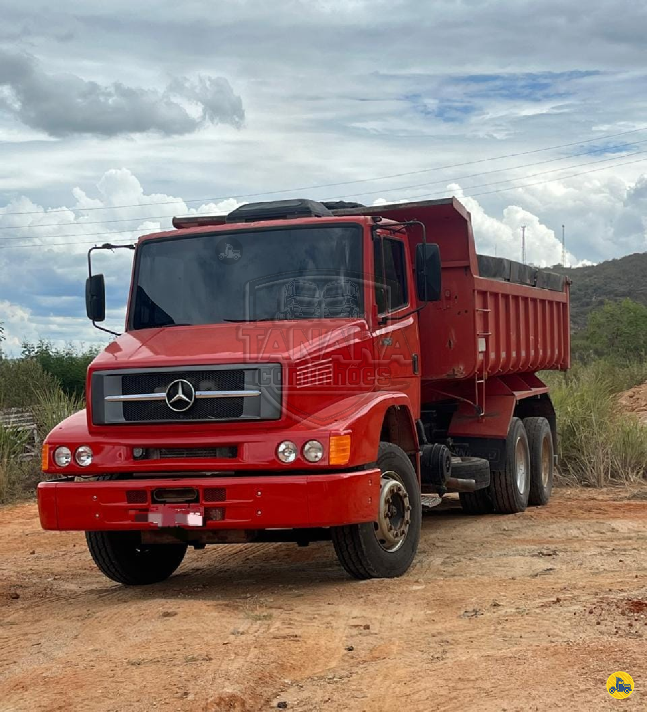 CAMINHAO MERCEDES-BENZ MB 1620 Caçamba Basculante Truck 6x2 Tanaka Caminhões MONTES CLAROS MINAS GERAIS MG