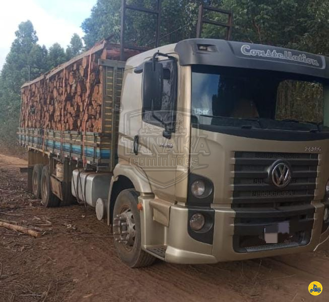 CAMINHAO VOLKSWAGEN VW 24280 Carga Seca Truck 6x2 Tanaka Caminhões MONTES CLAROS MINAS GERAIS MG