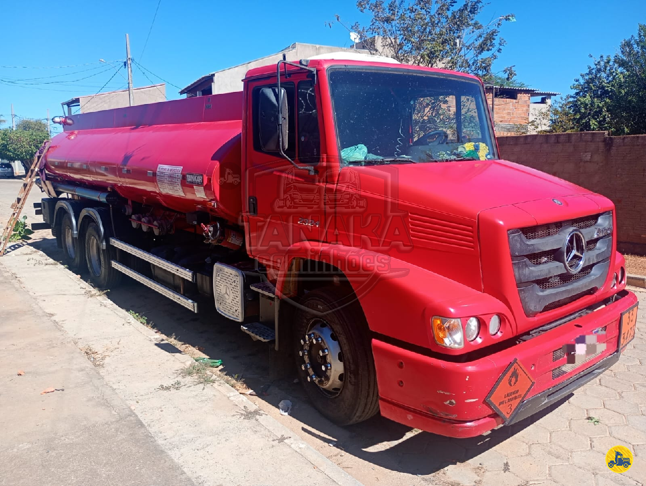 CAMINHAO MERCEDES-BENZ MB 2324 Tanque Aço Truck 6x2 Tanaka Caminhões MONTES CLAROS MINAS GERAIS MG