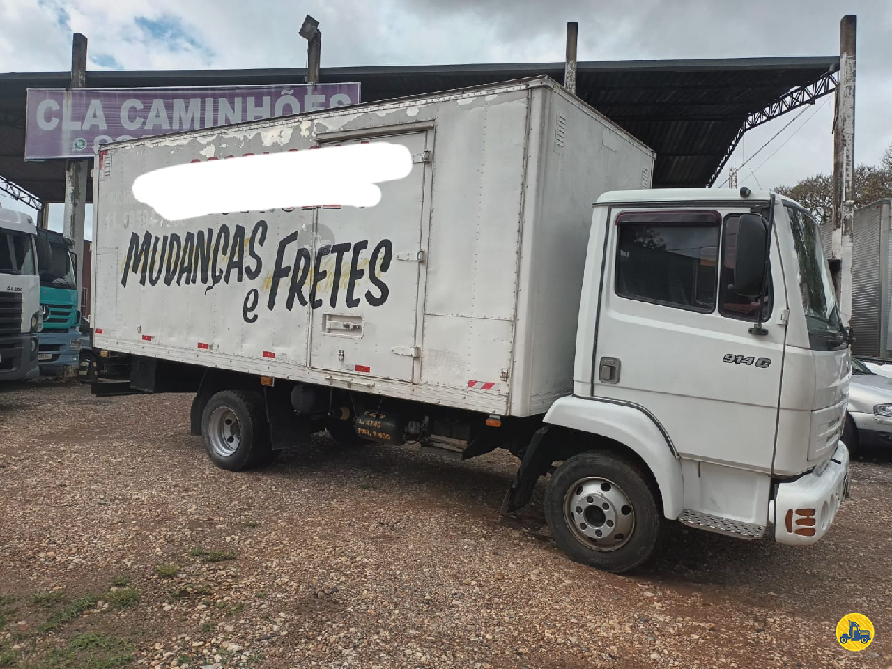 CAMINHAO MERCEDES-BENZ MB 914 Baú Furgão 3/4 4x2 CLA Caminhões e Veículos JUNDIAI SÃO PAULO SP