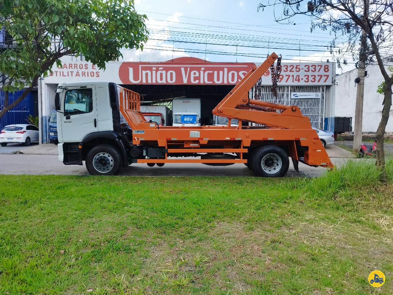 CAMINHAO VOLKSWAGEN VW 14190 Poliguindaste Toco 4x2 União Veículos SOROCABA SÃO PAULO SP