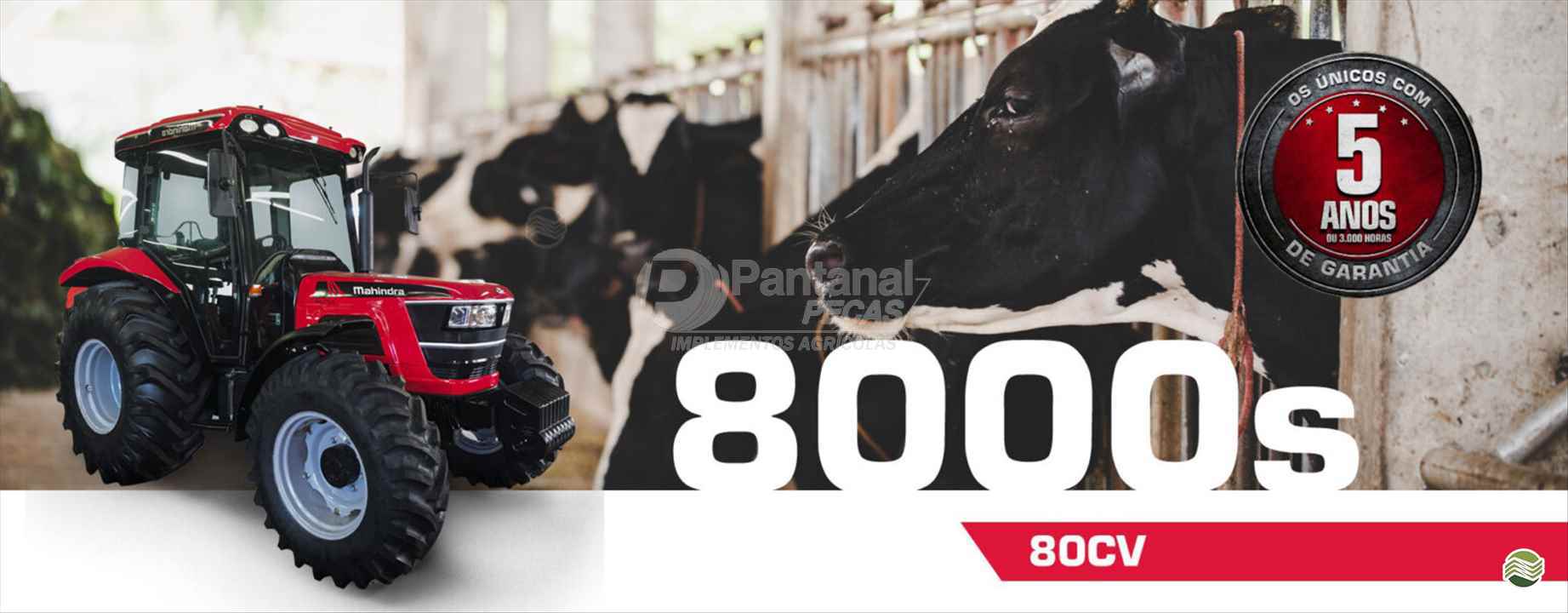 TRATOR MAHINDRA 8000 Tração 4x4 Pantanal Peças e Implementos Agrícolas - Mahindra - Sidrolândia SIDROLANDIA MATO GROSSO DO SUL MS