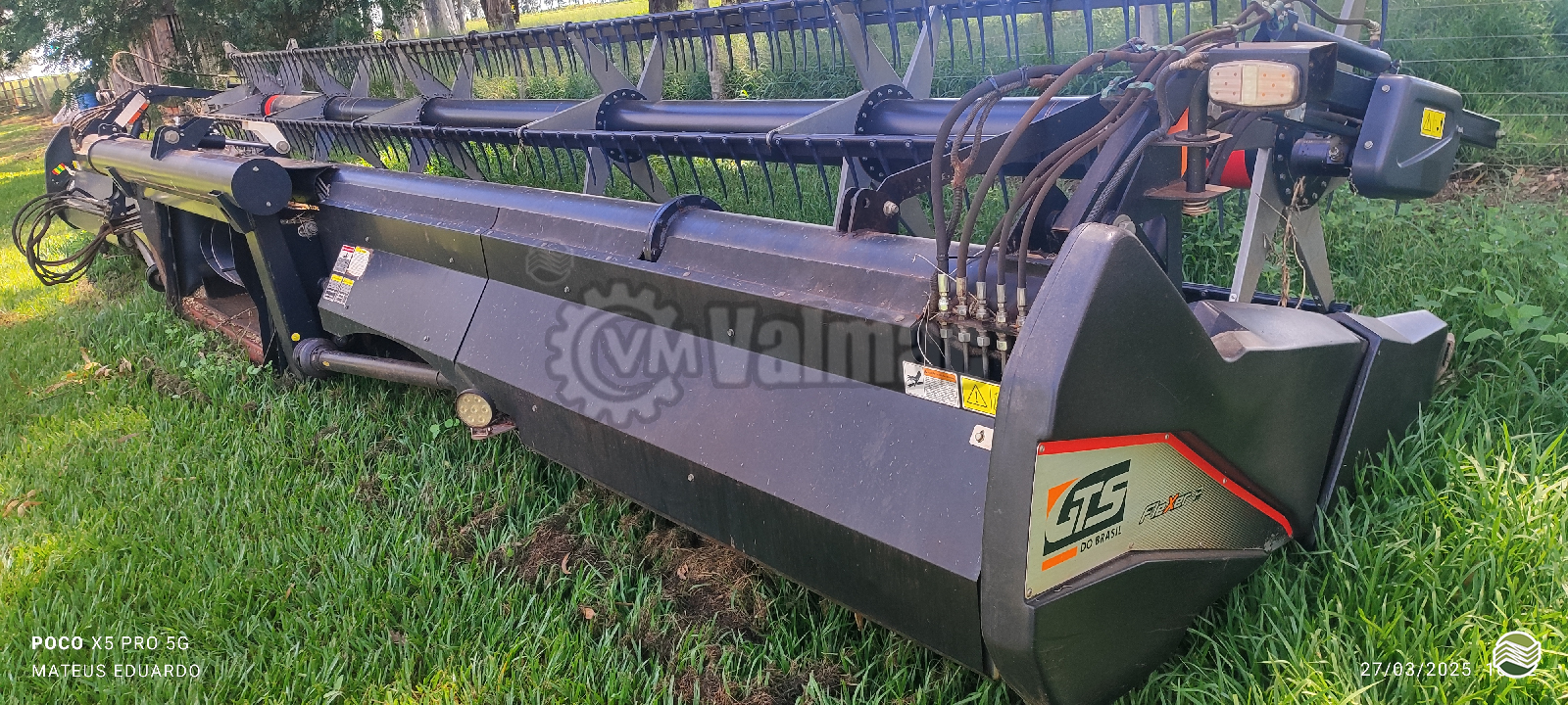 PLATAFORMA COLHEITADEIRA GTS FLEXER XP 30 Valmac Agriculture SAO GABRIEL DO OESTE MATO GROSSO DO SUL MS
