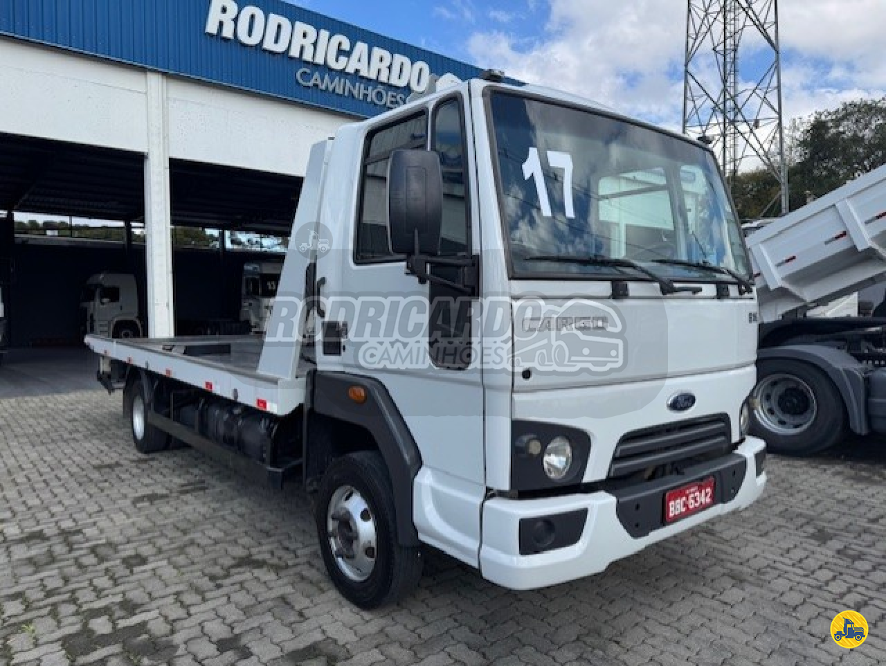 CAMINHAO FORD CARGO 816 Plataforma Guincho 3/4 4x2 Rodricardo Caminhões COLOMBO PARANÁ PR
