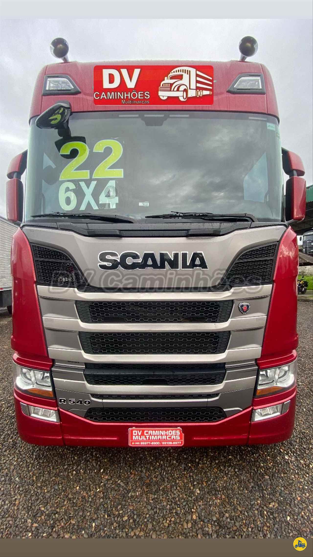 CAMINHAO SCANIA SCANIA R450 Cavalo Mecânico Cavalo 6x4 DV Caminhões ICARA SANTA CATARINA SC