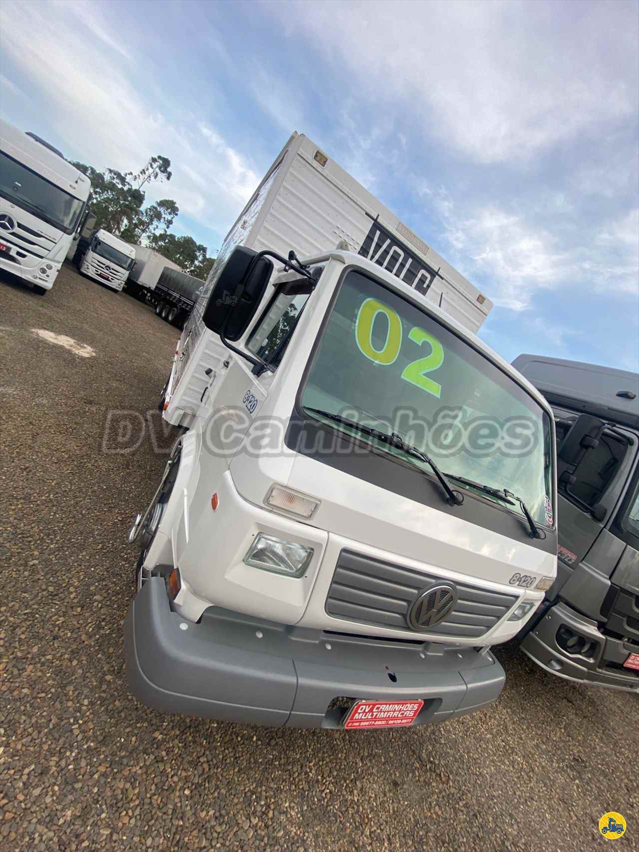 CAMINHAO VOLKSWAGEN VW 8120 Baú Bebidas 3/4 4x2 DV Caminhões ICARA SANTA CATARINA SC