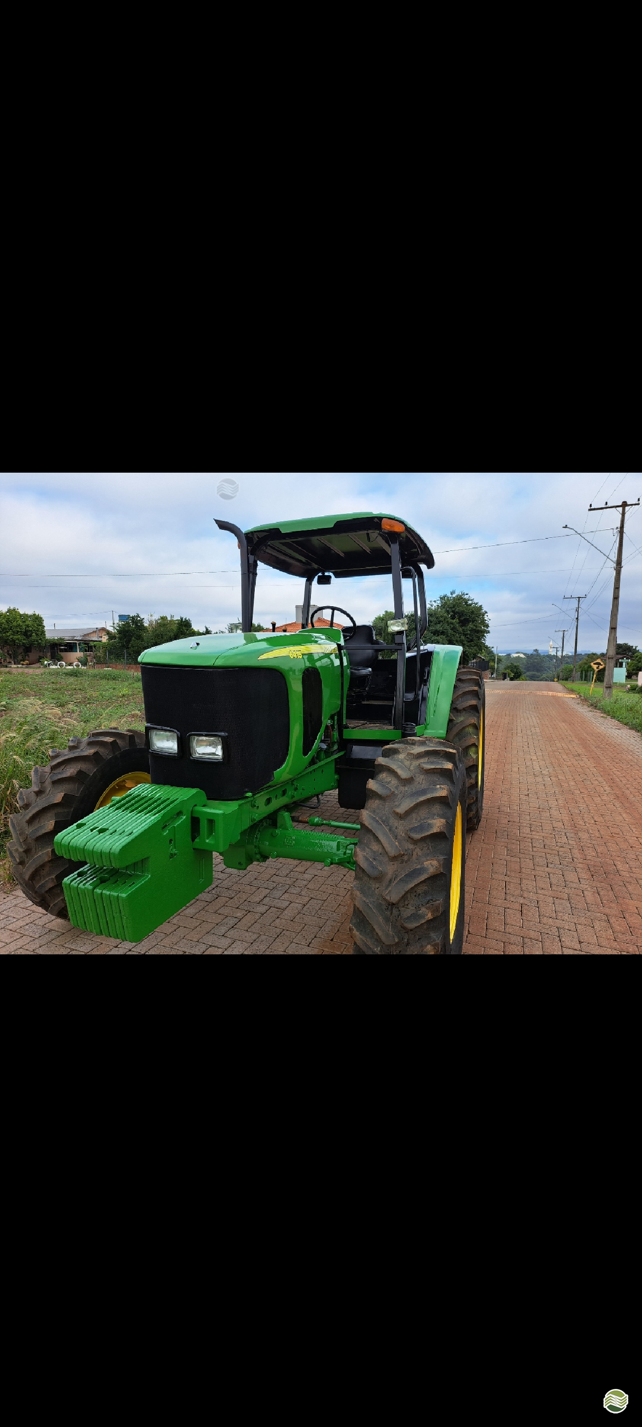 TRATOR JOHN DEERE JOHN DEERE 6415 Tração 4x4 Leobett Tratores CAMPINA DAS MISSOES RIO GRANDE DO SUL RS
