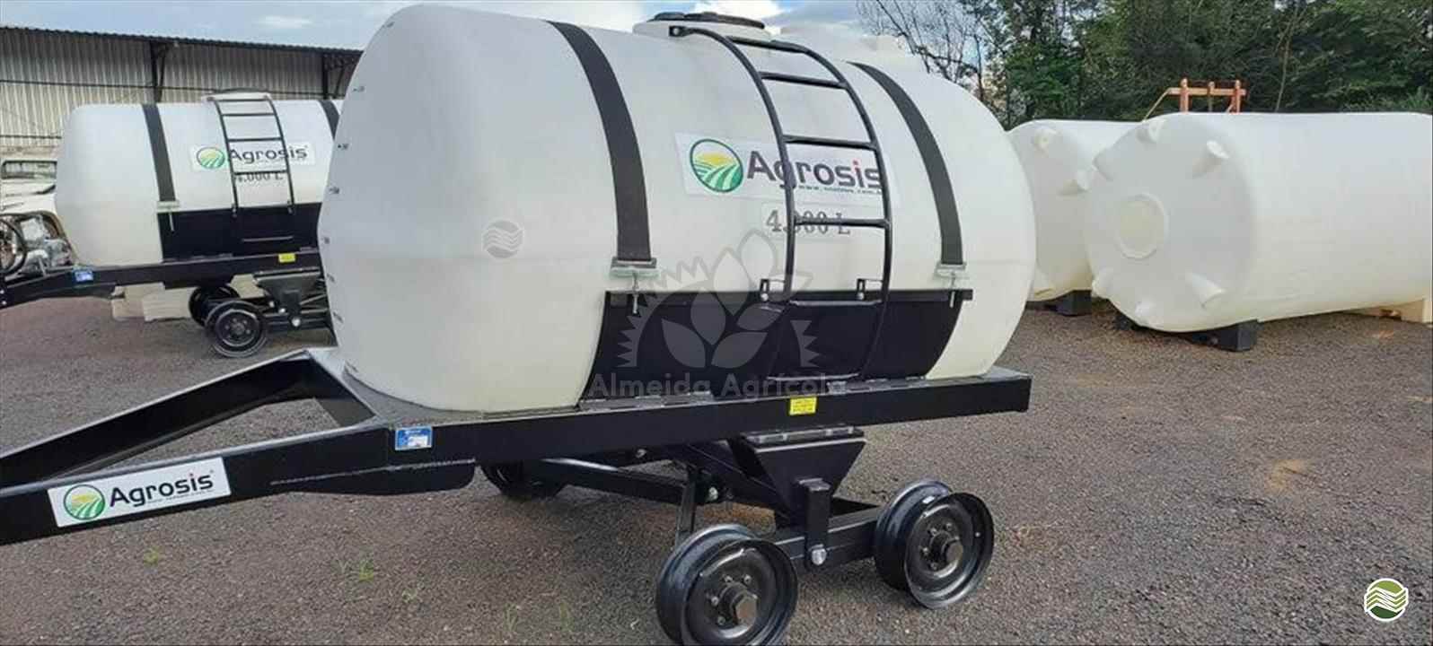 IMPLEMENTOS AGRICOLAS CARRETA TANQUE TANQUE 4000 LITROS Almeida Agrícola SAO MIGUEL ARCANJO SÃO PAULO SP