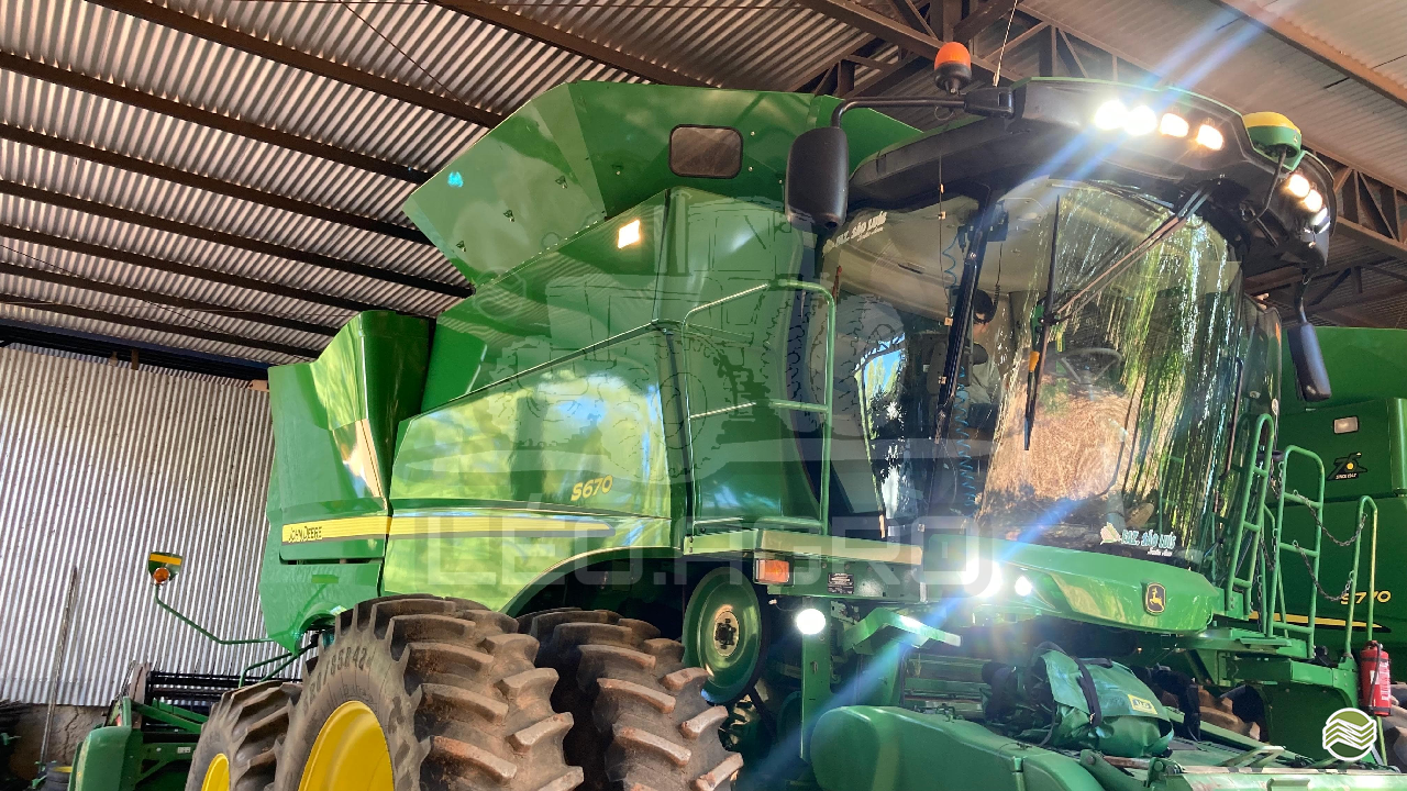 COLHEITADEIRA JOHN DEERE JOHN DEERE S670 Léo.Agro CAMBE PARANÁ PR