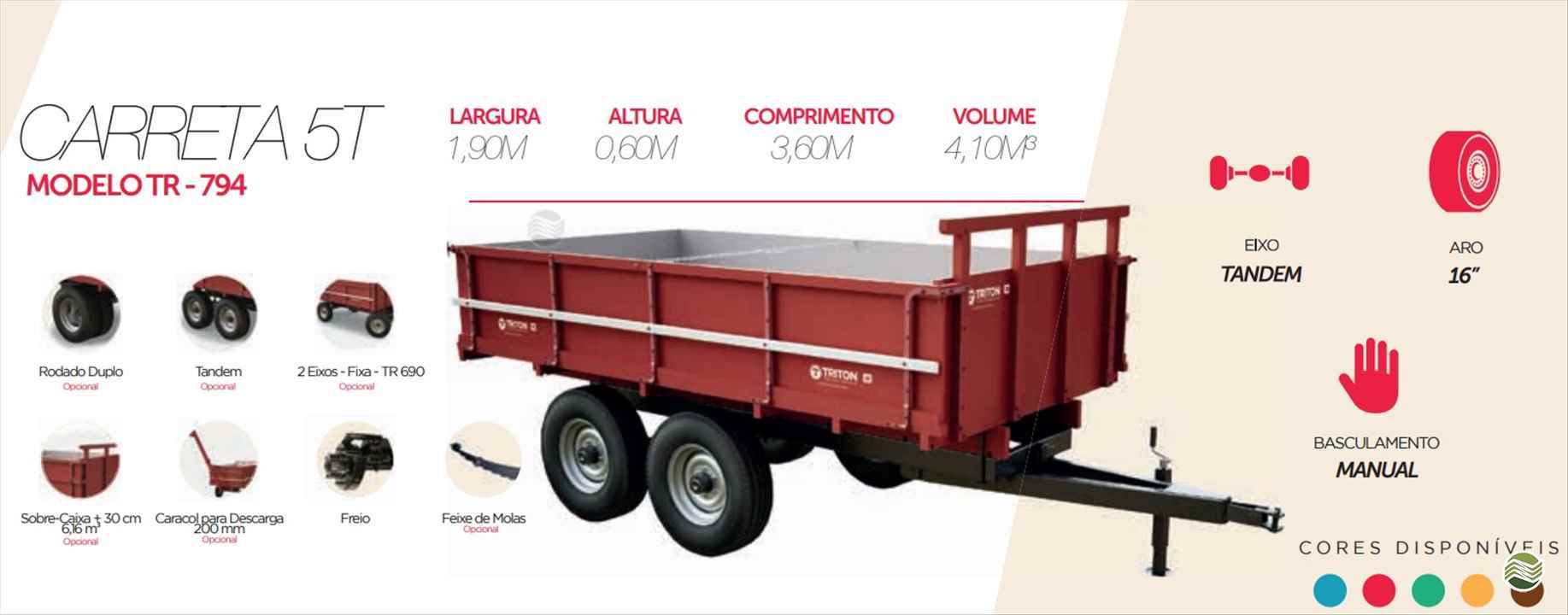 IMPLEMENTOS AGRICOLAS CARRETA AGRÍCOLA CARRETA CARROCERIA Agropec Implementos Agrícolas CRUZ MACHADO PARANÁ PR