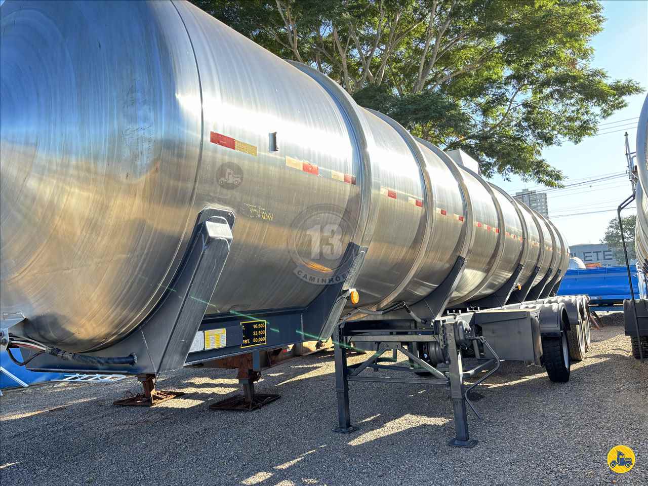 CARRETA SEMI-REBOQUE TANQUE INOX 13 Caminhões ARACATUBA SÃO PAULO SP