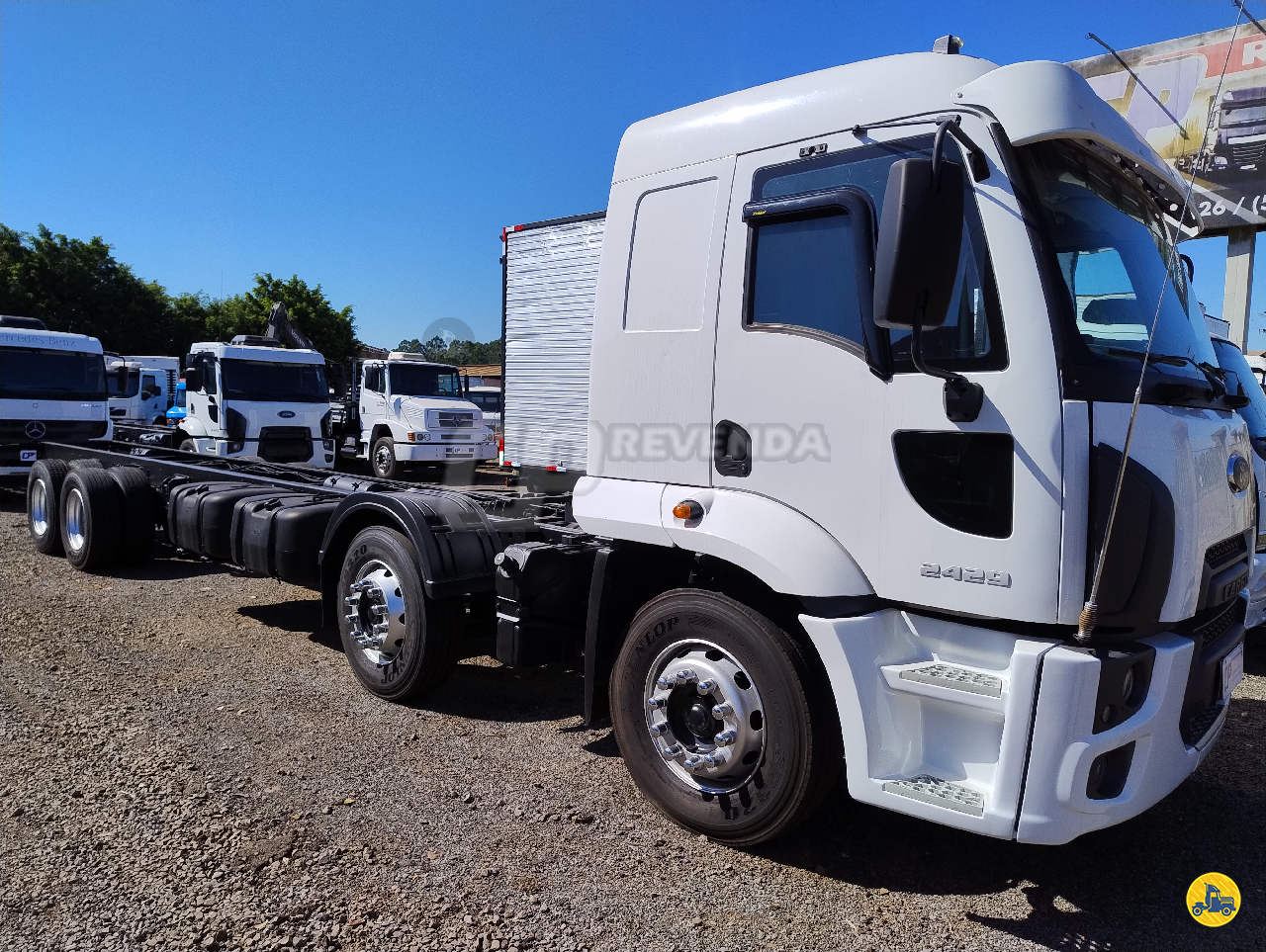 CAMINHAO FORD CARGO 2429 Chassis BiTruck 8x2 CP Revenda BOM PRINCIPIO RIO GRANDE DO SUL RS