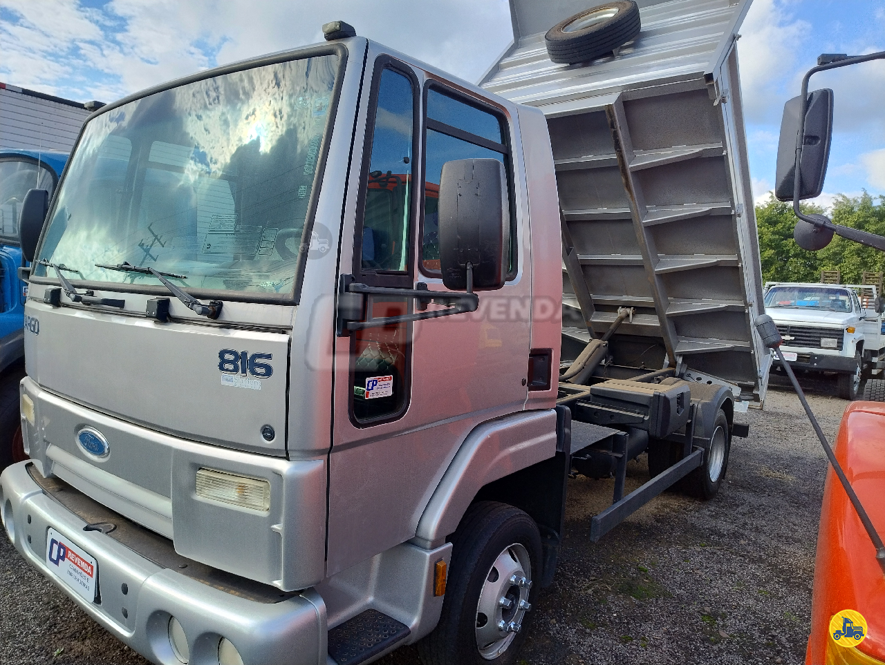 CAMINHAO FORD CARGO 816 Caçamba Basculante 3/4 4x2 CP Revenda BOM PRINCIPIO RIO GRANDE DO SUL RS