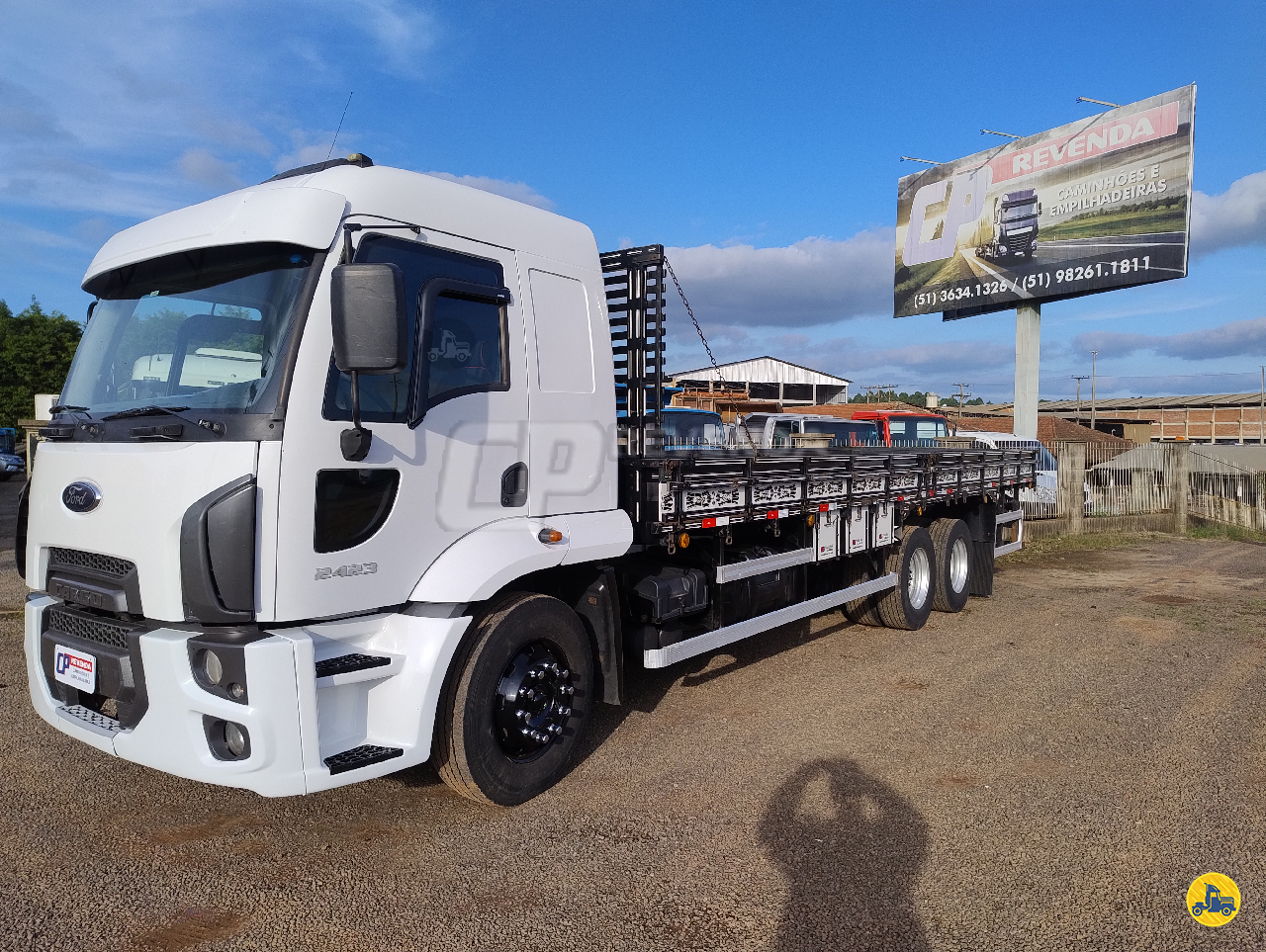 CAMINHAO FORD CARGO 2423 Carga Seca Truck 6x2 CP Revenda BOM PRINCIPIO RIO GRANDE DO SUL RS