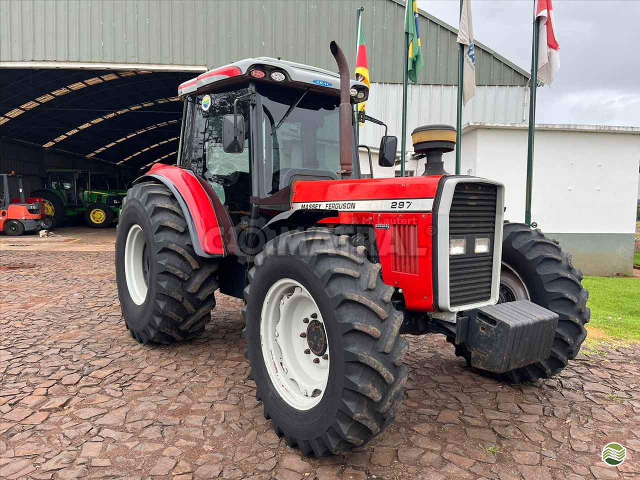 TRATOR MASSEY FERGUSON MF 297 Tração 4x4 Comatral Caminhões e Máquinas Agrícolas PANAMBI RIO GRANDE DO SUL RS