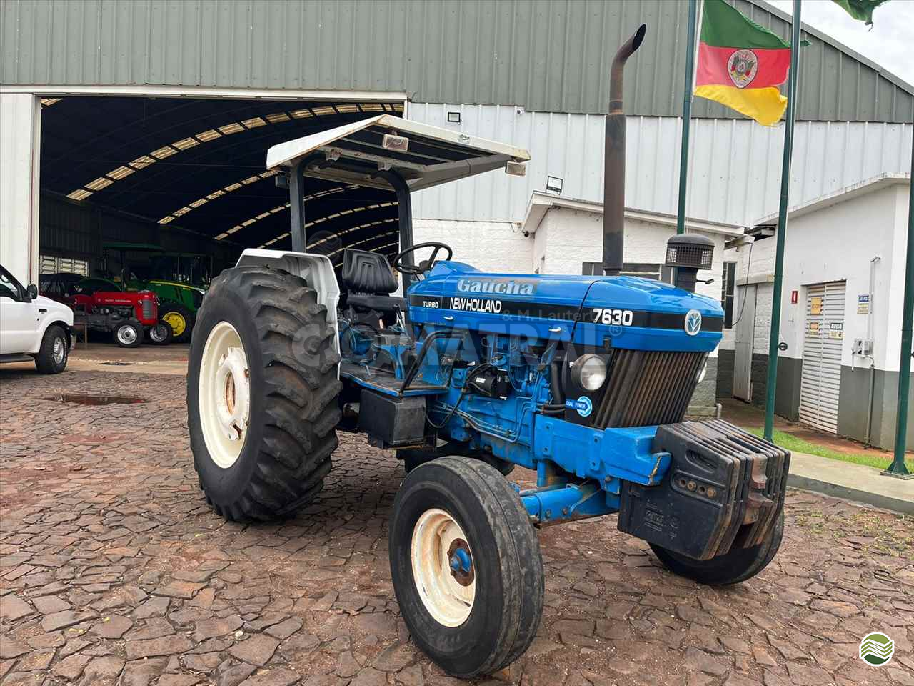 TRATOR NEW HOLLAND NEW 7630 Tração 4x2 Comatral Caminhões e Máquinas Agrícolas PANAMBI RIO GRANDE DO SUL RS